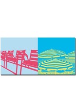 MAGNET-STORIES Nice - Chairs + umbrellas on the Promenade des Anglais