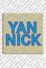 MAGNET-STORIES Yannick – Magnet mit dem Vornamen Yannick