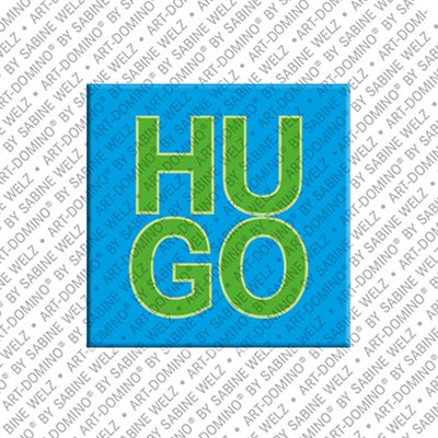 MAGNET-STORIES Hugo – Magnet with the name Hugo