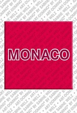 ART-DOMINO® BY SABINE WELZ Monaco - Lettrage Monaco