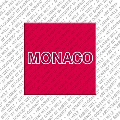 MAGNET-STORIES Monaco - Schriftzug Monaco