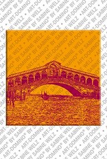 ART-DOMINO® BY SABINE WELZ Venedig - Rialtobrücke