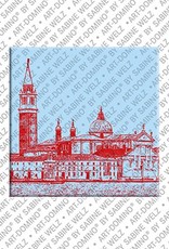 ART-DOMINO® BY SABINE WELZ Venedig - San Giorgio Maggiore