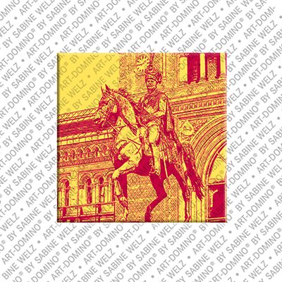 MAGNET-STORIES Hanover – Equestrian monument Ernst August of Hanover in front of the main station