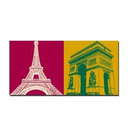 MAGNET-STORIES LEINWANDBILD - PARIS - 4304