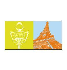 MAGNET-STORIES IMAGE SUR TOILE - PARIS - 4312