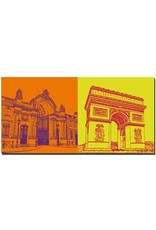 ART-DOMINO® BY SABINE WELZ Paris -  Elyssee Palace + L'arc de triomphe