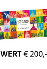 ART-DOMINO® BY SABINE WELZ  Gift voucher worth € 200