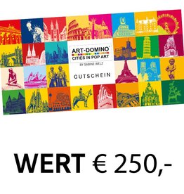 ART-DOMINO® BY SABINE WELZ GIFT VOUCHER € 250