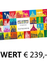 ART-DOMINO® BY SABINE WELZ Chèque-cadeau d'une valeur de 239 €