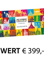 ART-DOMINO® BY SABINE WELZ Chèque-cadeau d'une valeur de 399 €