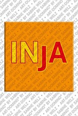 MAGNET-STORIES Inja – Magnet with the name Inja