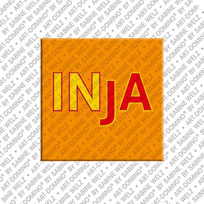 MAGNET-STORIES Inja – Magnet mit dem Vornamen Inja
