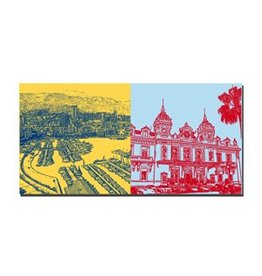 MAGNET-STORIES IMAGE SUR TOILE - MONACO - 079-02