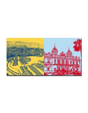 MAGNET-STORIES Monaco - Port Hercule + Monte Carlo - Casino