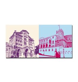 MAGNET-STORIES PICTURE ON CANVAS - MONACO - 079-03