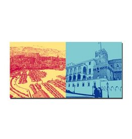 MAGNET-STORIES IMAGE SUR TOILE - MONACO - 079-07