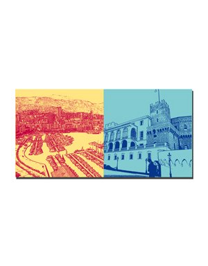 MAGNET-STORIES Monaco - Port Hercule + Prince's Palace