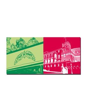MAGNET-STORIES Monaco - Cafe de Paris + Fürstenpalast