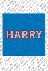 ART-DOMINO® BY SABINE WELZ Harry – Magnet mit dem Vornamen Harry