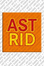 MAGNET-STORIES Astrid – Magnet with the name Astrid
