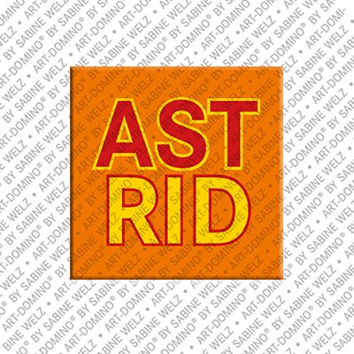 MAGNET-STORIES Astrid – Magnet with the name Astrid