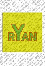 MAGNET-STORIES Ryan - Magnet mit dem Vornamen Ryan