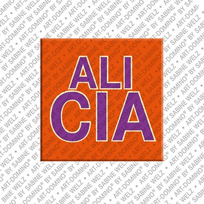 MAGNET-STORIES Alicia – Magnet with the name Alicia