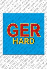 MAGNET-STORIES Gerhard – Magnet with the name Gerhard