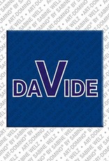 MAGNET-STORIES Davide – Aimant avec le nom Davide