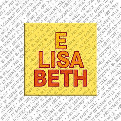 MAGNET-STORIES Elisabeth – Magnet with the name Elisabeth