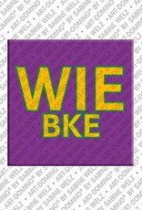 ART-DOMINO® BY SABINE WELZ Wiebke – Magnet with the name Wiebke