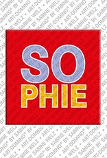 MAGNET-STORIES Sophie – Magnet mit dem Vornamen Sophie