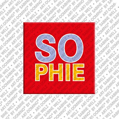 MAGNET-STORIES Sophie – Aimant avec le nom Sophie