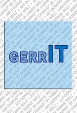 MAGNET-STORIES Gerrit – Magnet with the name Gerrit