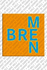 MAGNET-STORIES Brême – Lettrage