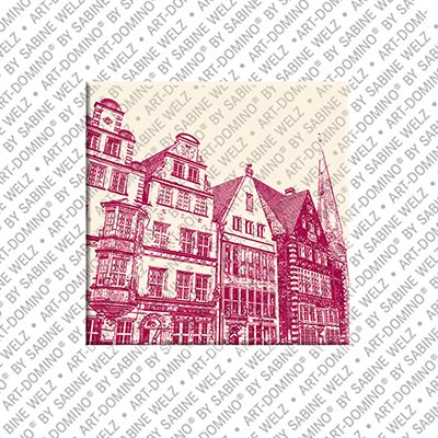 ART-DOMINO® BY SABINE WELZ Bremen – Town Hall Square