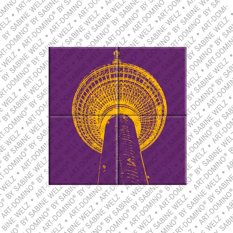 ART-DOMINO® BY SABINE WELZ Berlin - TV Tower - 3