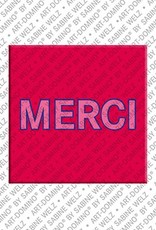 MAGNET-STORIES Merci– Magnet mit Merci