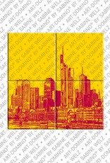 ART-DOMINO® BY SABINE WELZ Frankfurt – Skyline - 2