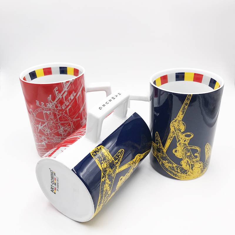 ART-DOMINO® BY SABINE WELZ HAMBURG CITY-MUG - 03