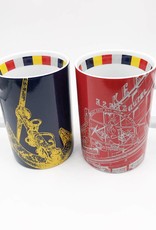 ART-DOMINO® BY SABINE WELZ HAMBURG CITY-MUG - 03