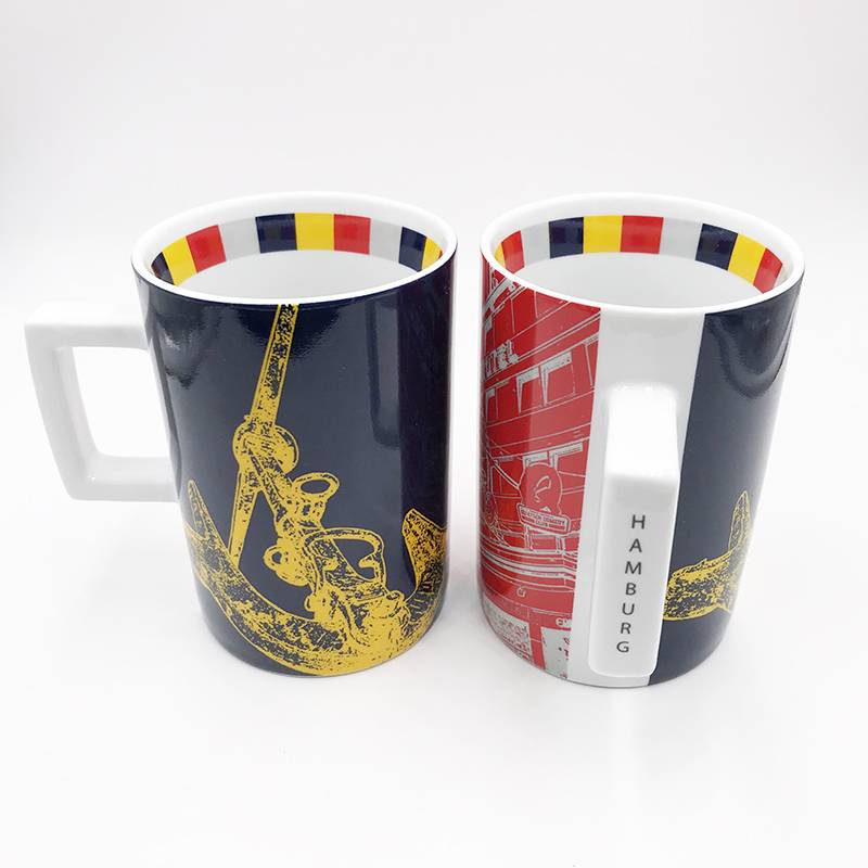 ART-DOMINO® BY SABINE WELZ HAMBURG CITY-MUG - 03