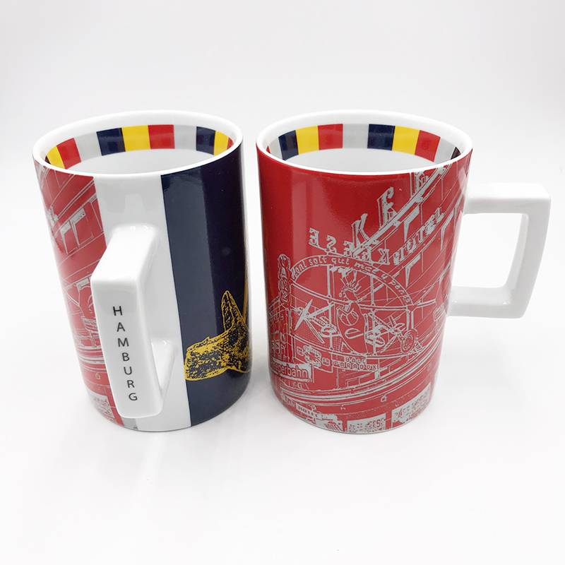 ART-DOMINO® BY SABINE WELZ HAMBURG CITY-MUG - 03