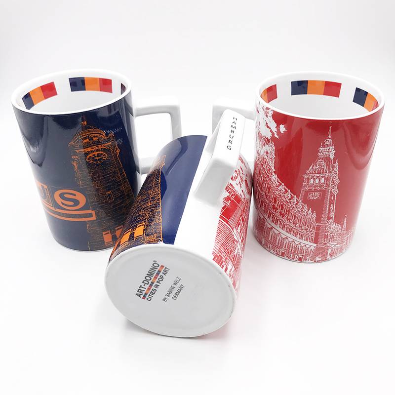 ART-DOMINO® BY SABINE WELZ HAMBURG CITY-MUG - 06