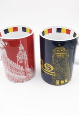 ART-DOMINO® BY SABINE WELZ HAMBURG CITY-MUG 09