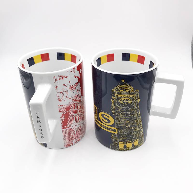 ART-DOMINO® BY SABINE WELZ HAMBURG CITY-MUG 09