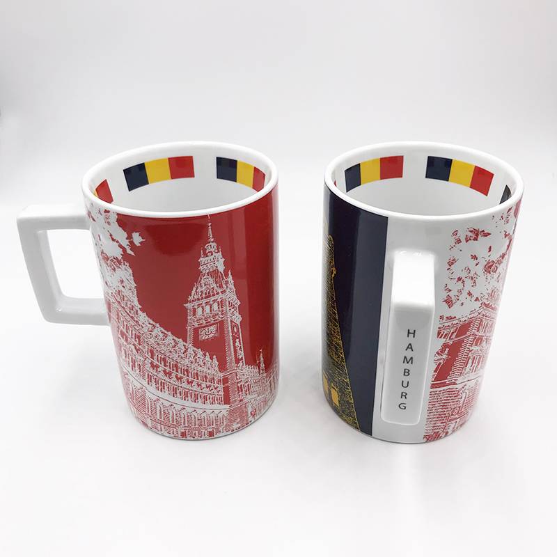 ART-DOMINO® BY SABINE WELZ HAMBURG CITY-MUG 09