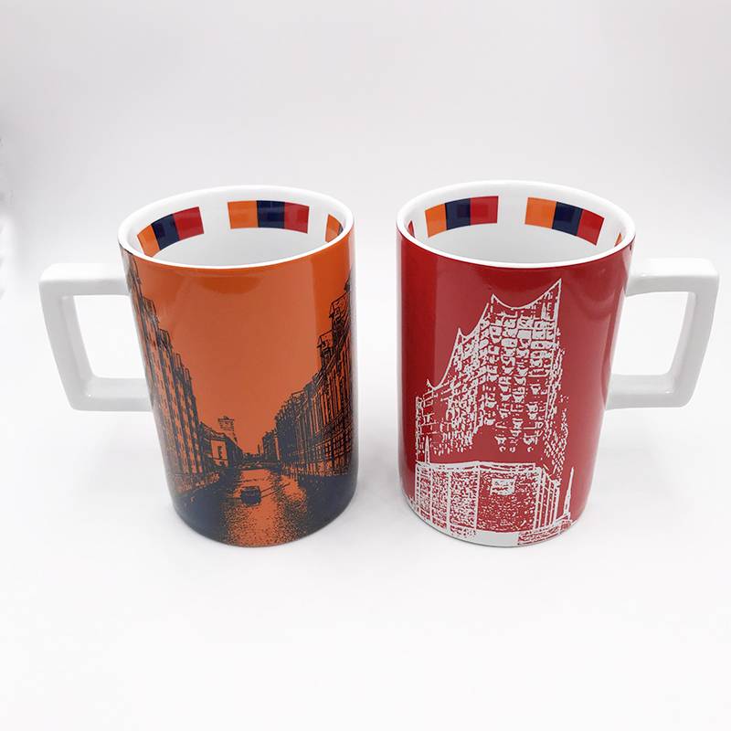 ART-DOMINO® BY SABINE WELZ Hamburg CITY-MUG - 08