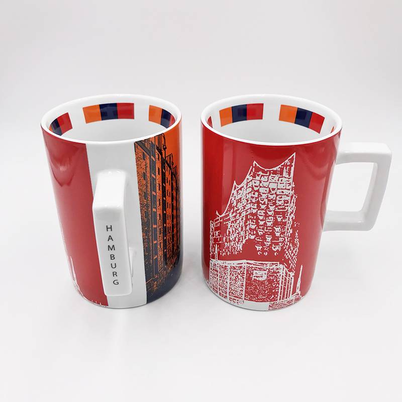 ART-DOMINO® BY SABINE WELZ Hamburg CITY-MUG - 08